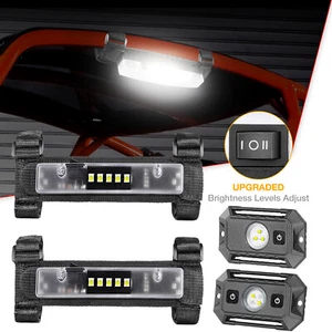 UTV Interior Light Universal Roll Bar Mount LED Light Utility Roll Cage Light RV - Picture 1 of 94