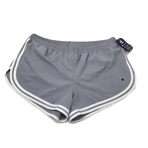 Champion Shorts Womens L Phys Ed Stripes Double Dry Lightweight Low Profile New - Picture 1 of 10