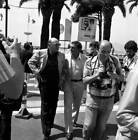 Francesco Rossi and Lino Ventura at the Cannes Film Festival in Ma- Old Photo