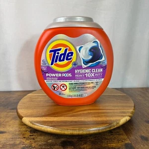 Tide Power Pods Hygenic Clean 25 Ct Detergente Landry Resistente Primavera Prado - Imagen 1 de 4