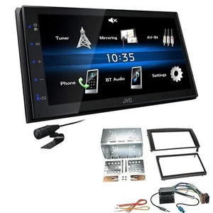 JVC Autoradio Touchscreen Bluetooth USB für Skoda Fabia I 2004-2007 schwarz - Bild 1 von 5