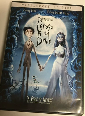 Tim Burton's Corpse Bride (DVD,2005,Widescreen) Johnny Depp,Fantastic! - Image 1 of 4