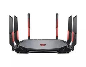 MSI Radix Axe 6600 WiFi 6E Tri-Band Gaming Router - Bild 1 von 3