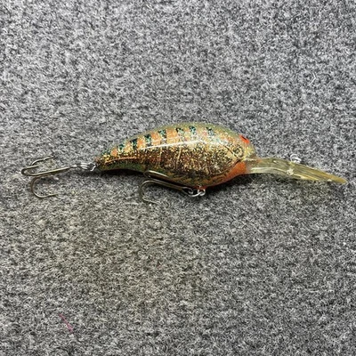 Norman Lures Deep Little N DLN Vintage Crankbait Lure - DLN-154 Spring Craw - Image 1 of 4