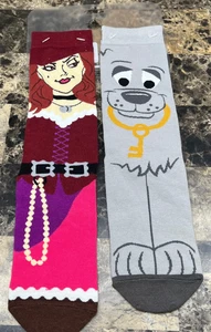 Disney Parks Fluch der Karibik Rothaarige & Schlüsselhund Socken Set NEU - Bild 1 von 2