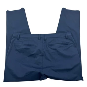 Rhone Pants Mens 36 x 28 Blue Performance Dress Stretch Chino Golf Office - Picture 1 of 9