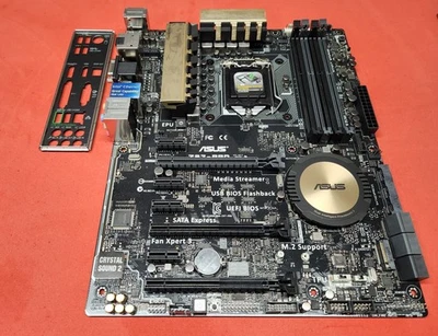 ASUS Z97-PRO Intel LGA1150 System Board/Motherboard w I/O Shield *Tested* - Image 1 of 4