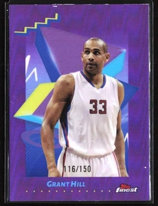 2024-25 Topps Finest Purple Refractor Uncommon Grant Hill 116/150 Los Angeles - Picture 1 of 2