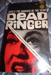 DEAD RINGER * 1964 BOB THOMAS * TASCHENBUCH * FILM TIE IN * BETTE DAVIS - Bild 1 von 6