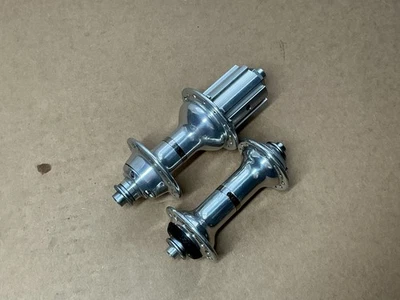 Juego de bujes Campagnolo Record 28h bicicleta de carretera delantera y trasera 10 velocidades Italia Foto 1 de 4