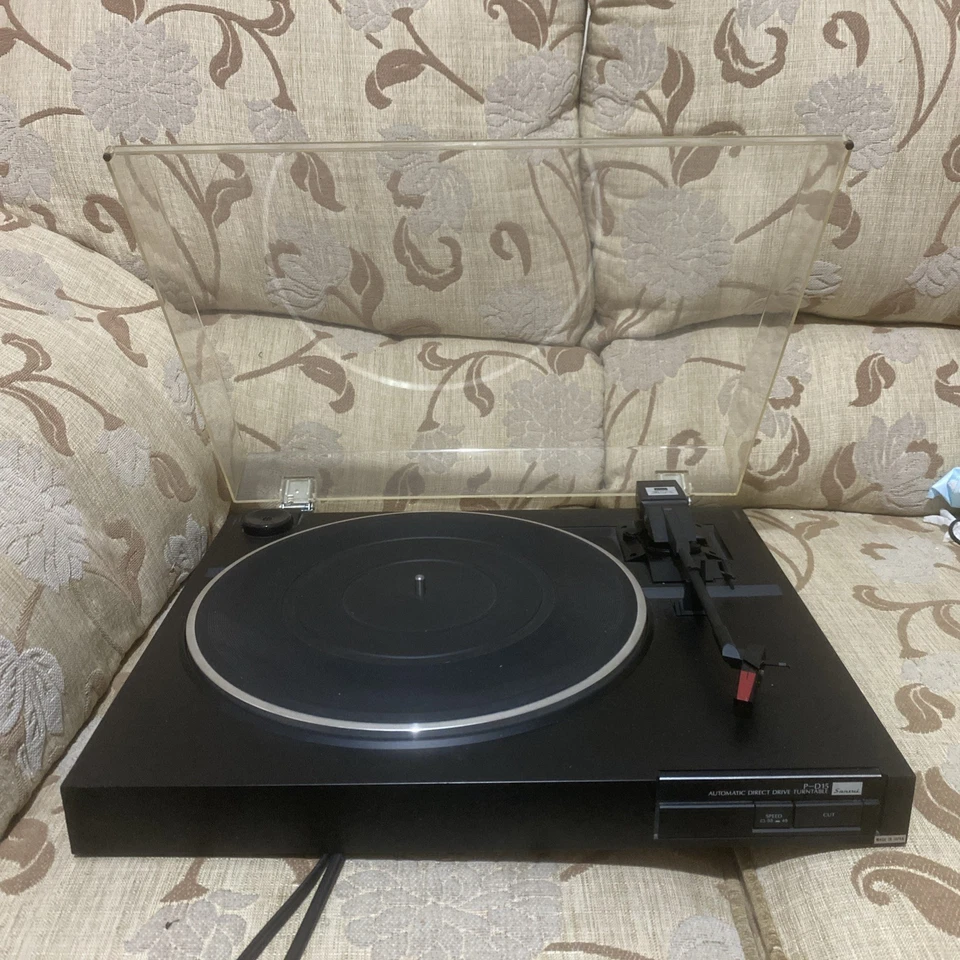 Sansui P-D15 Automatic Direct Drive Turntable Record Player Tested & Working - Image 1 of 4