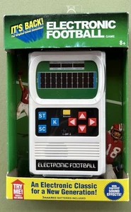 Electronic Retro Classic Football Handheld Game 2014 Re-Release Mattel New W Box - Picture 1 of 6