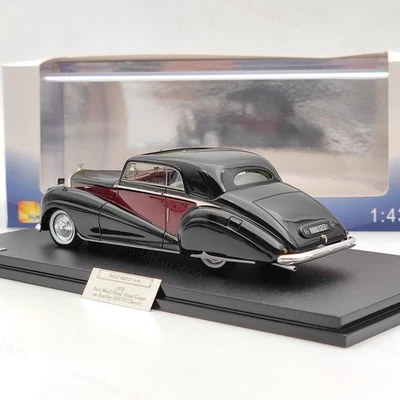 Coche de resina GLM Models 1/43 1950 BENTLEY MK VI Park Ward FHC negro #43204202 Foto 1 de 4