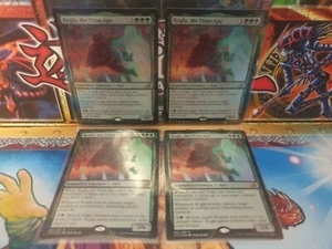 4x Kogla, the Titan Ape - Ikoria - Pack Fresh NM - MTG Magic The Ghatering Foil - Picture 1 of 3