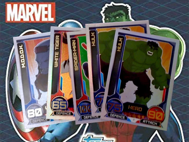 TOPPS MARVEL HERO ATTAX - SERIES 3 - RAINBOW FOILS - Image 1 of 1