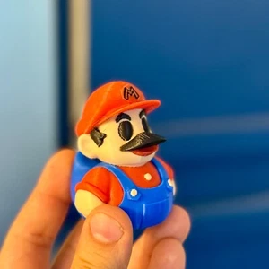 Mario Duck Figurine – 3D Printed Jeep Duck Cruise & Desk Décor | Gamer Gift - Picture 1 of 5