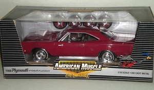 1:18 1968 Plymouth Hemi Road Runner burgundy - Bild 1 von 7