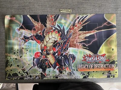 Yu-gi-oh Tapis / Playmat Legacy Of Destruction Konami Occasion - Photo 1/4