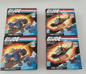 Lote de 4 Juego de Construcción G.I.Joe Cobra F.A.N.G y Juego de Construcción de Hurón Cobra - Imagen 1 de 6