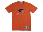 Champion 100th Anniversary Mens Patch C Logo T Shirt sz S SMALL Peach