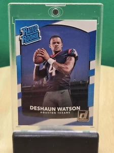 2017 Donruss Football Rated Rookie #345 Deshaun Watson RC Houston Texans NFL 🔥 - Picture 1 of 2