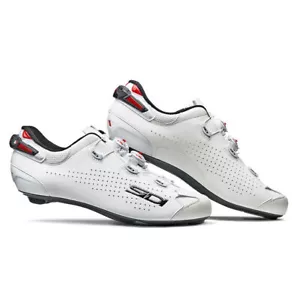 Scarpe SIDI SHOT 2 bianche antracite carbonio strada bici ciclismo abisso PROMO - Imagen 1 de 4
