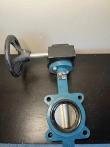Dezuurik BGS II 3" Butterfly Valve Resilient Seated EPDM Cast Iron Body NEW - Picture 1 of 5