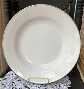 ROYAL DOULTON ~ "NEW ROMANCE COLLECTION" OXFORD PLATINUM ~ PIATTO PROFONDO 13 3/4" - Foto 1 di 8