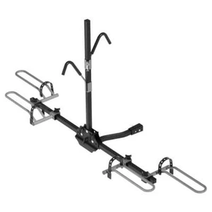 Giantz 2 Bicycle Bike Carrier Rack Car 2" Hitch Mount Platform Foldable Black,Gi - Picture 1 of 7