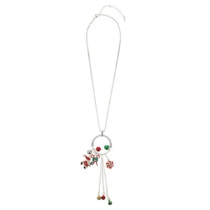 Alloy Necklace Festival Jewelry Necklace Christmas Jewelry Gifts - Picture 1 of 12