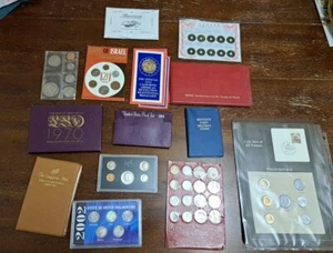 Lot Of Various World Coin Sets - Bild 1 von 23