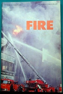 c1965-71 Science Service 6-9 Grade Home School Science Program FIRE booklet - Bild 1 von 2