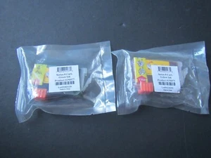 2 "off brand" Canon Prixma CLI-8 Green & Yellow ink cartridges NEW Free ship - Picture 1 of 3