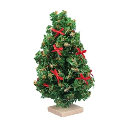 1PC 1:12 Scale Dollhouse Miniatures Christmas Tree Gift Lights Party Accessories - Image 1 of 4