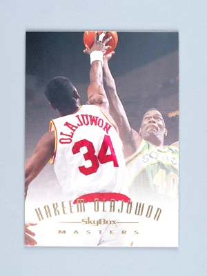 1994-95 SkyBox Masters #116 Hakeem Olajuwon HOF Houston Rockets - Image 1 of 2