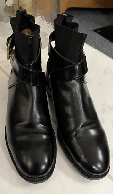 Zara Trafaluc Women’s 9 (UK 40) Black Ankle Boots - Image 1 of 4