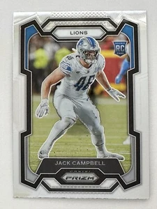 2023 Panini Prizm Jack Campbell Rookie #330 Detroit Lions - Picture 1 of 2