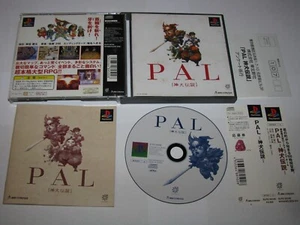 PAL Shinken Densetsu Playstation PS1 Japan import +spine reg card US Seller - Picture 1 of 7