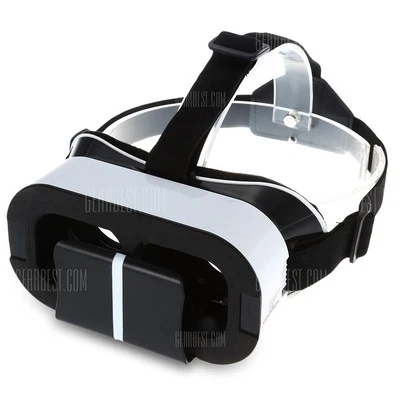 VR PARK 5.0 3D Glasses Virtual Reality for Android   - WHITE AND BLACK - Image 1 of 4