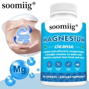 Magnesium Oxygen Digestive System Cleanser 30/60/120 Capsules - Picture 1 of 13