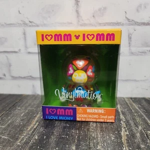 DISNEY Vinylmation 3" Park Set 1 I Love Mickey Mouse Rainbow Clear - Picture 1 of 6