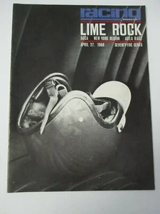April 27, 1968 LIME ROCK Racing Magazine, SCCA New York Region - Picture 1 of 6
