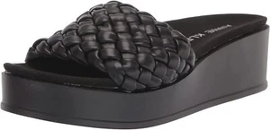 Anne Klein Womens Vikki Sanda Black  - Picture 1 of 4