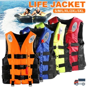 Life Jackets Buoyancy Aid Ski Sailing Watersport Kayak Boating Jacket Adult Vest - Picture 1 of 28