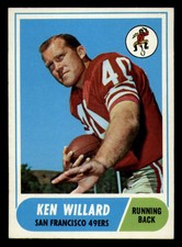 1968 Topps Football #1 to #110 - Complete your set - Pick your card