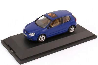 VW Golf V 2D 2003 2008 Atlantis Blu IN Metallo Schuco 1K0099300C5J 1/43 VW - Immagine 1 di 4