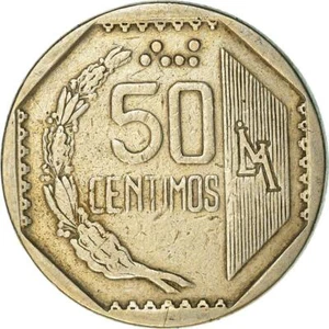 Peru 50 Centimos | KM307 | 1991 - 2000 - Picture 1 of 4