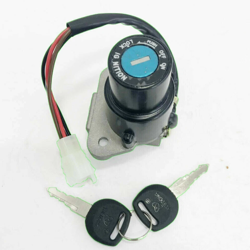 Nuevas llaves de bloqueo de interruptor de encendido para Yamaha DT200 DT200R 91-94 TW200 03-17 Foto 1 de 1