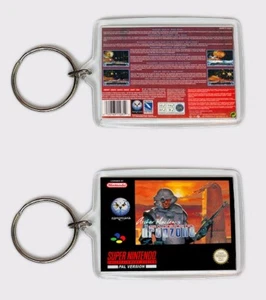 ARCHER MACLEAN'S SUPER DROPZONE SUPER NINTENDO LLAVERO KEYRING - Imagen 1 de 1