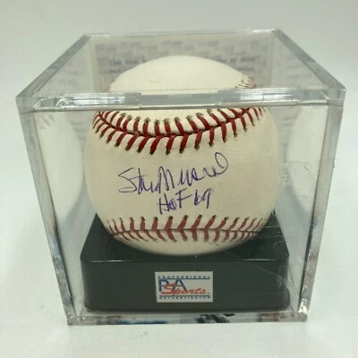Stan Musial HOF 1969 Signed Baseball PSA DNA Graded 10 GEM MINT - Image 1 of 4
